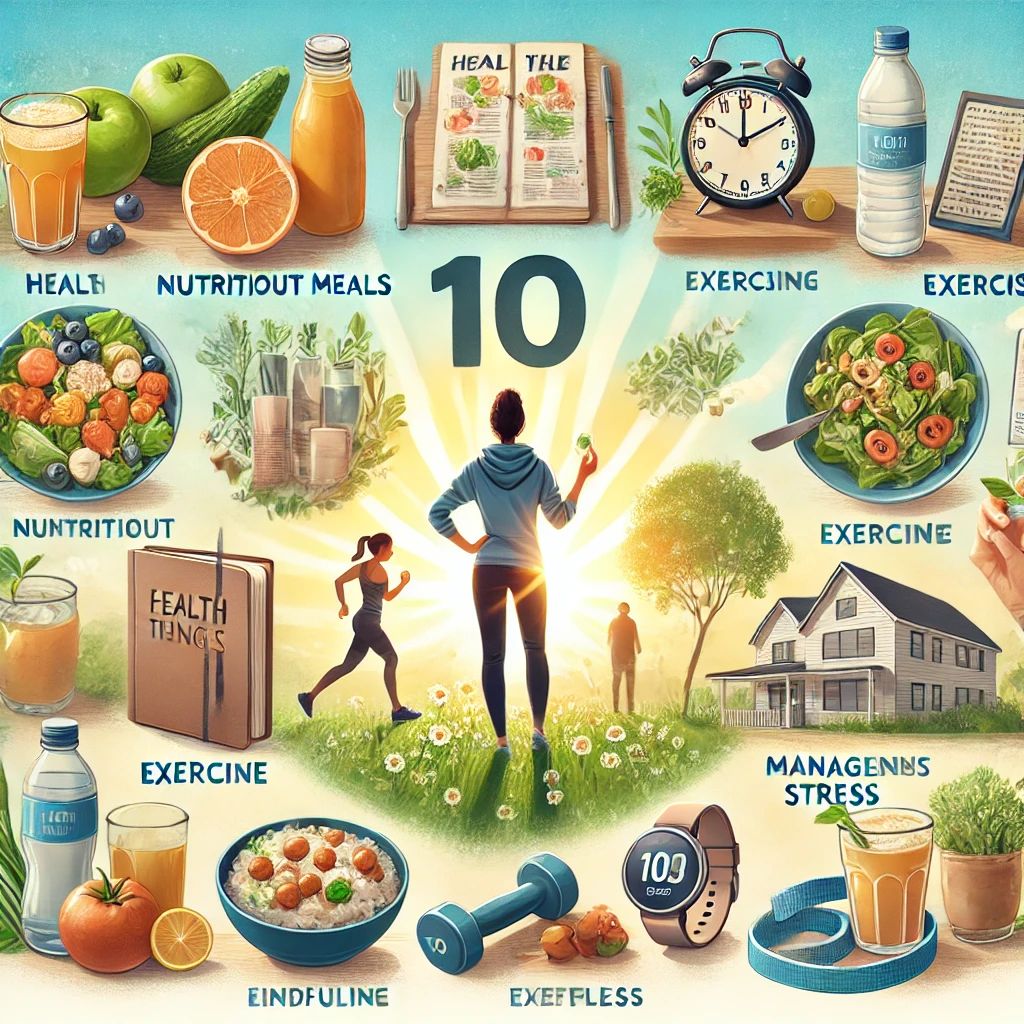 10 Ways to Live a Healthy Lifestyle: Simple Steps for Long-Term Wellness